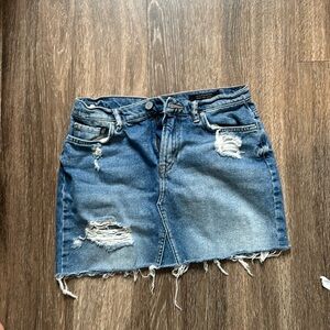All saints mini skirt